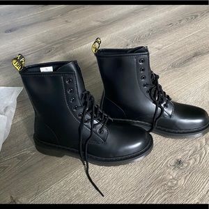 Combat boots, black, NWT, Dream Pairs, 8.5